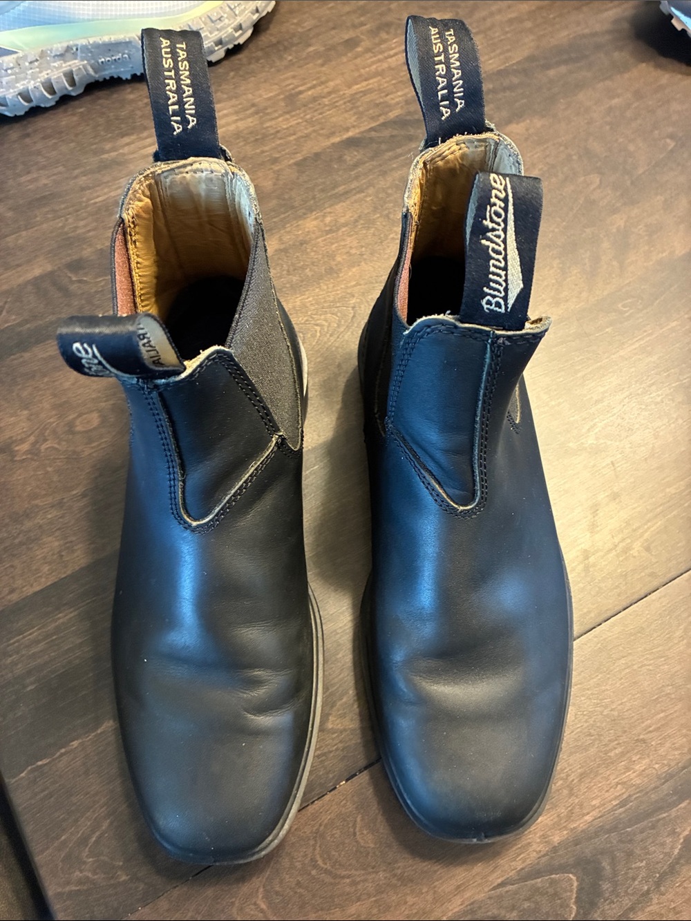 Blundstone Men's Black Leather Chukka Boots